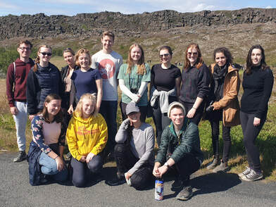 Snorri 2019 Group at Thingvellir National Park
